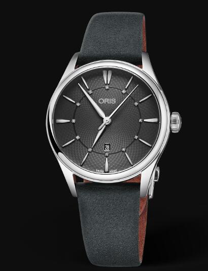 Oris Artelier Date Diamonds 33mm Replica Watch 01 561 7724 4053-07 5 17 34FC